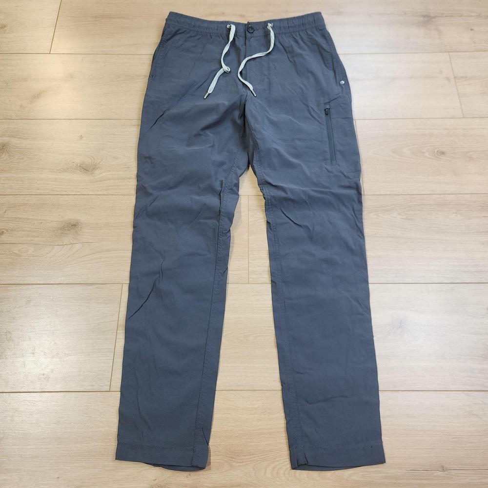 Vuori Technical Climber Pants Mens Medium Gray Lightweight Stretch Hiking